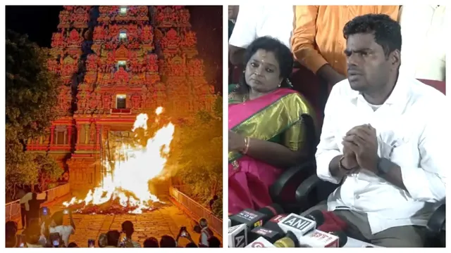 thiruparankundram-linked-to-lord-murugan-is-in-trouble-bjp-leader-k-annamalai-slams-dmk-govt-what-is-karthigai-deepam-row