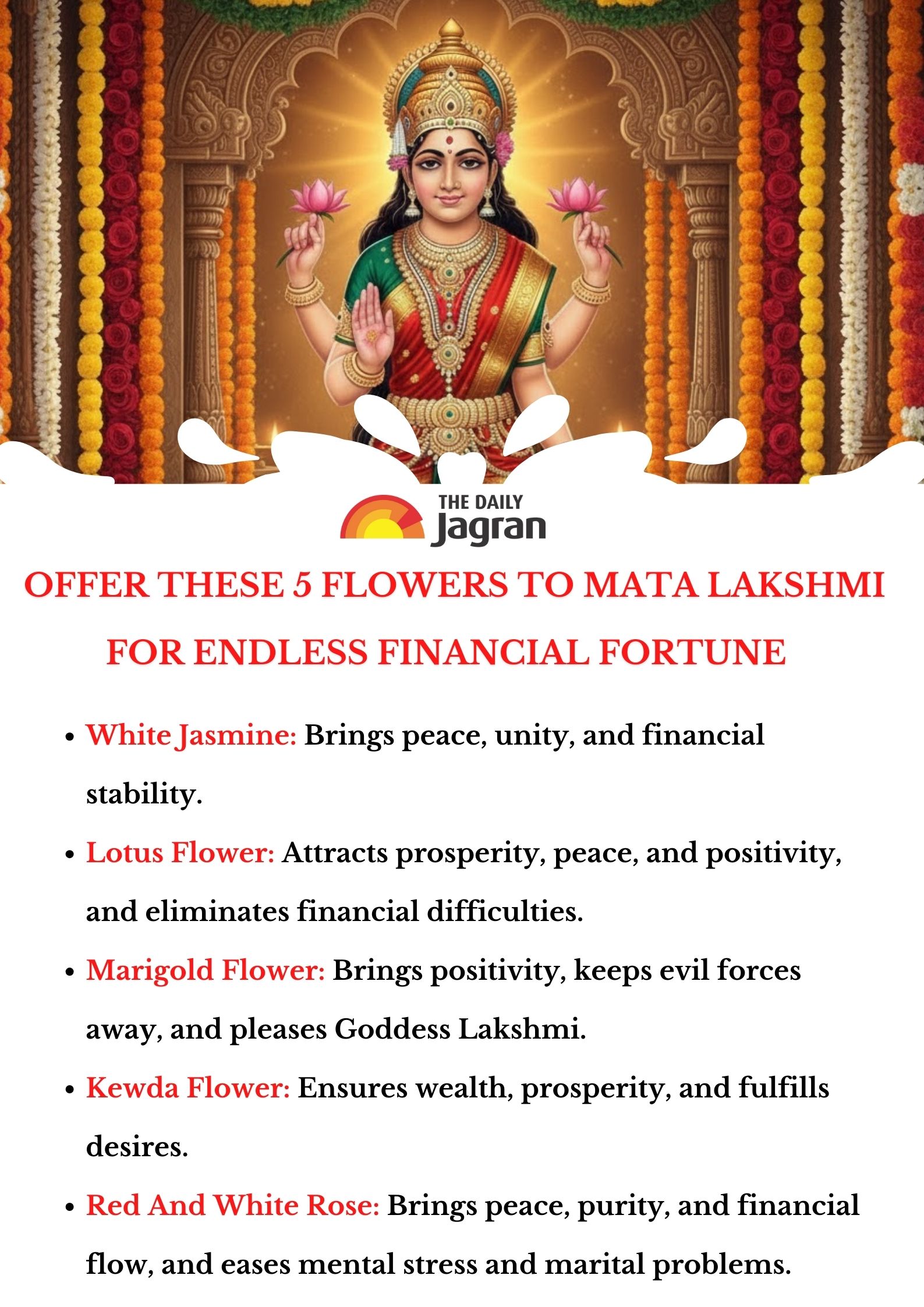 5-flowers-maa-lakshmi-financial-fortune