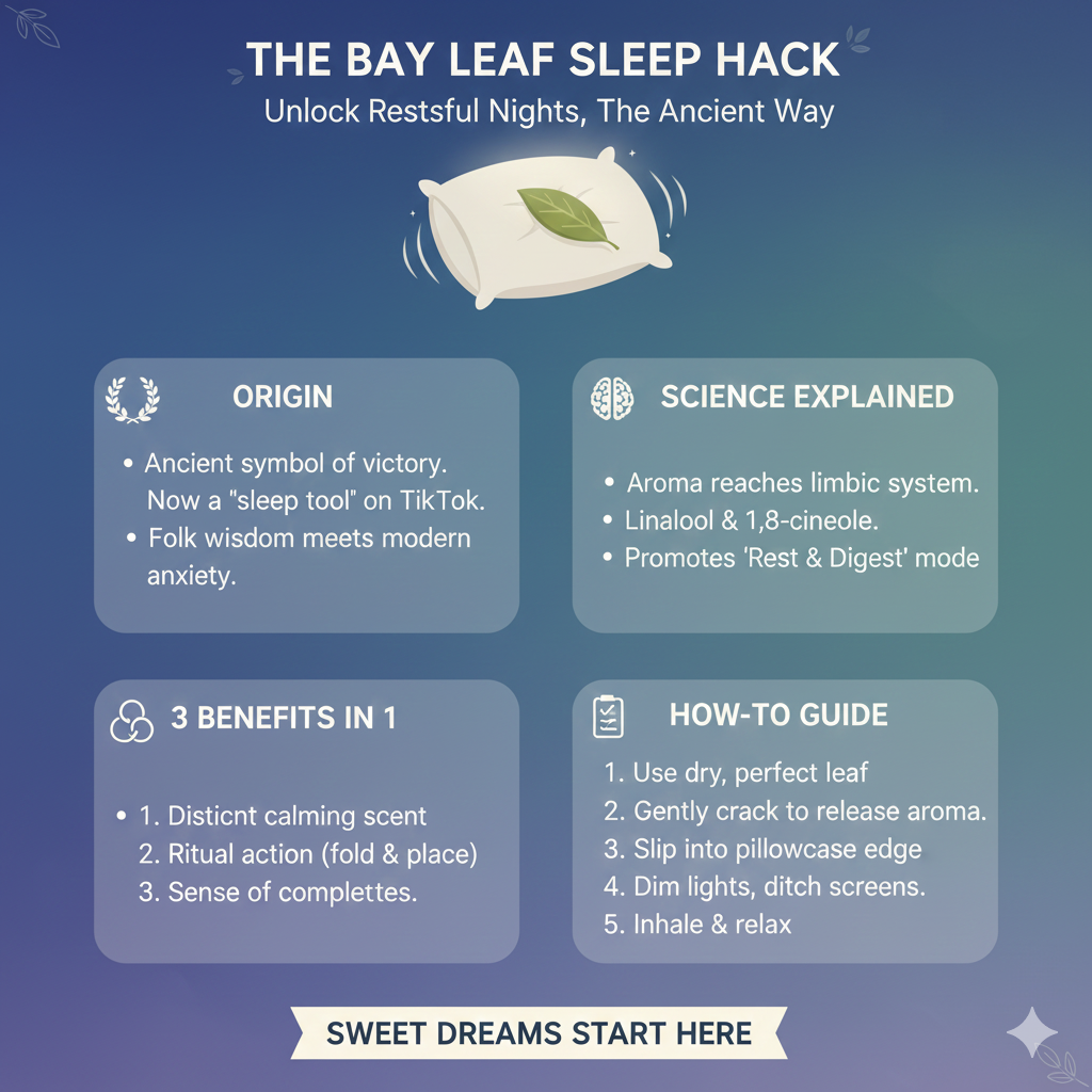 Bay Leaf Bedtime Good Sleep Writing