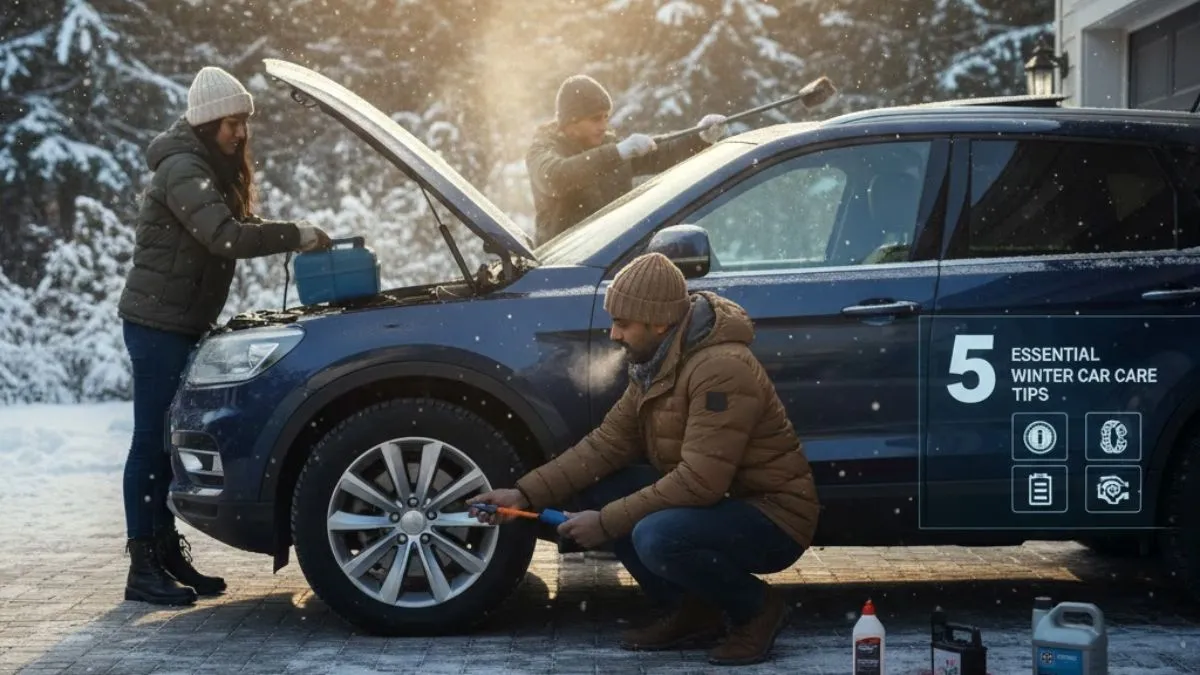Winter Car Care Tips: Use These 5 Tips To Maintain Battery, Tyres, And Engine Of Your Car In Cold Weather