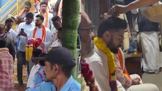 Virat Kohli Takes Blessings At Simhachalam Devasthanam Temple In Vizag After Memorable Performance Against South Africa | Watch