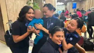 'Many Suffered, But…': IndiGo Crew Playing With Passenger’s Child During Flight Delay Wins Over Netizens | Watch
