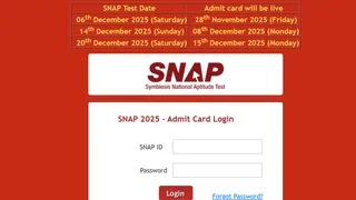 SNAP Test 2 Admit Card 2025 OUT: Download Hall Ticket For December 14 Exam At snaptest.org; Direct Link Here
