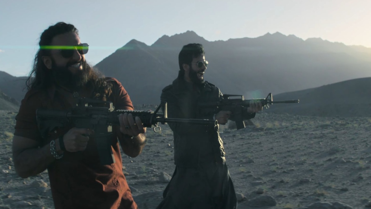 Ranveer Singh and Danish