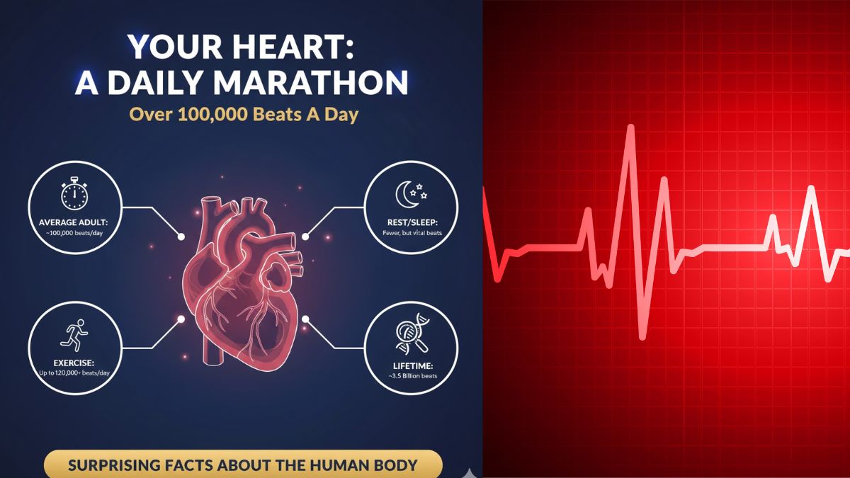 how many times heart beats in a day (1)