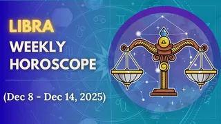 Weekly Horoscope Libra (December 8 - December 14): Balance Will Return With Thoughtful Decisions