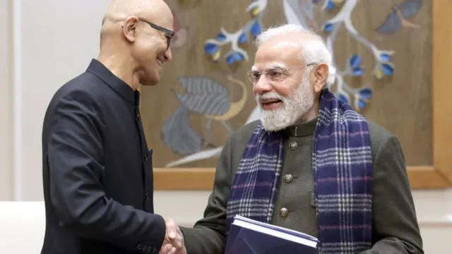 microsoft-announces-rs-15-lakh-cr-17billion-investment-for-india-in-its-largest-asia-investment-ceo-satya-nadella-meets-pm-modi-in-delhi