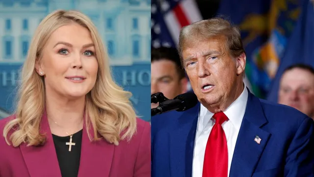 beautiful-face-lips-like-a-machine-gun-donald-trump-remarks-on-karoline-leavitt-at-pennsylvania-rally-spark-online-backlash