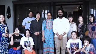 After Chikiri’s Worldwide Hit, Ram Charan Hosts Fans From Japan; Peddi Makers Release Touching Clip