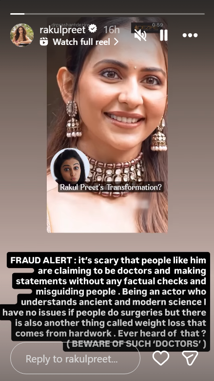 Rakul Preet Singh lashes Out