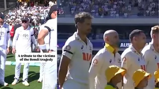 Ashes 2025-26: Australia And England Players Stand In Solidarity, Pay Respect To Victims Of Bondi Beach Attack