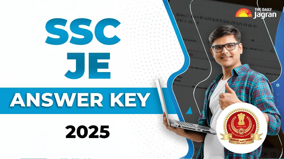SSC JE Answer Key 2025 OUT: Steps To Check Response Sheet At ssc.gov.in ...