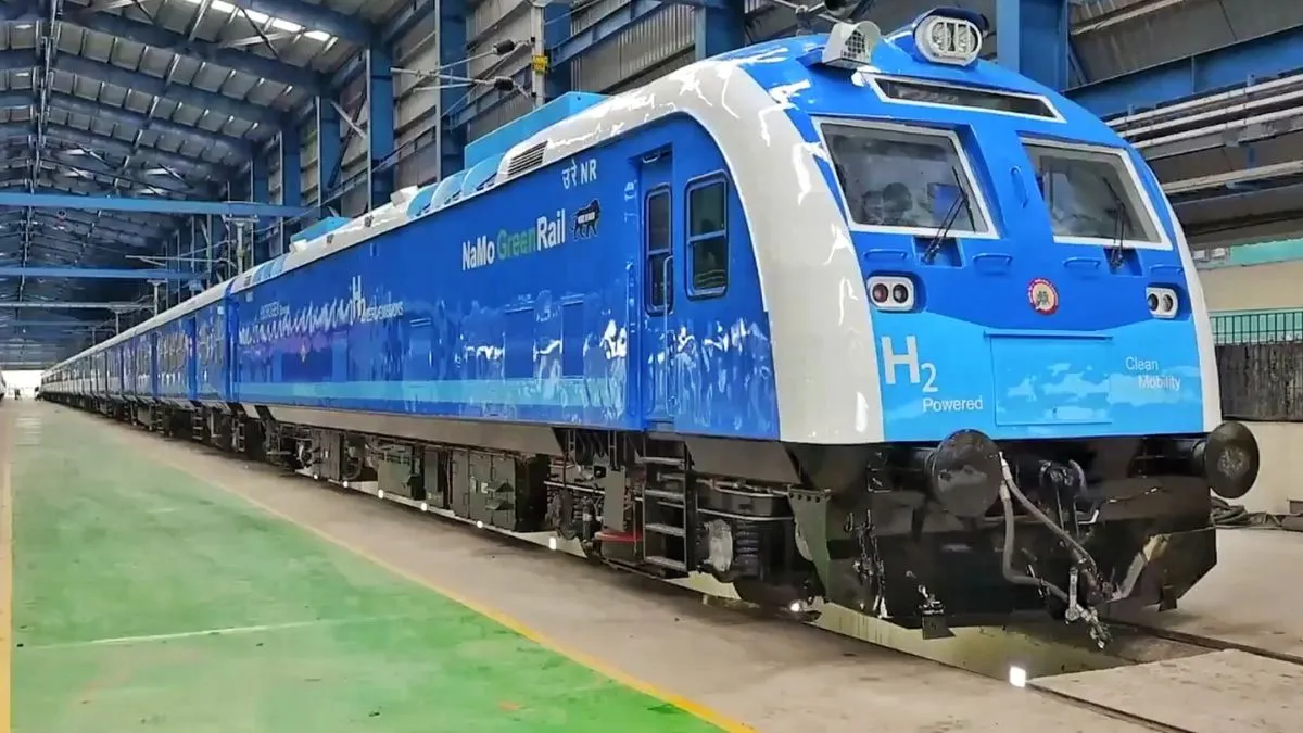 India’s First Hydrogen Train To Run On Jind-Sonipat Route In Haryana ...