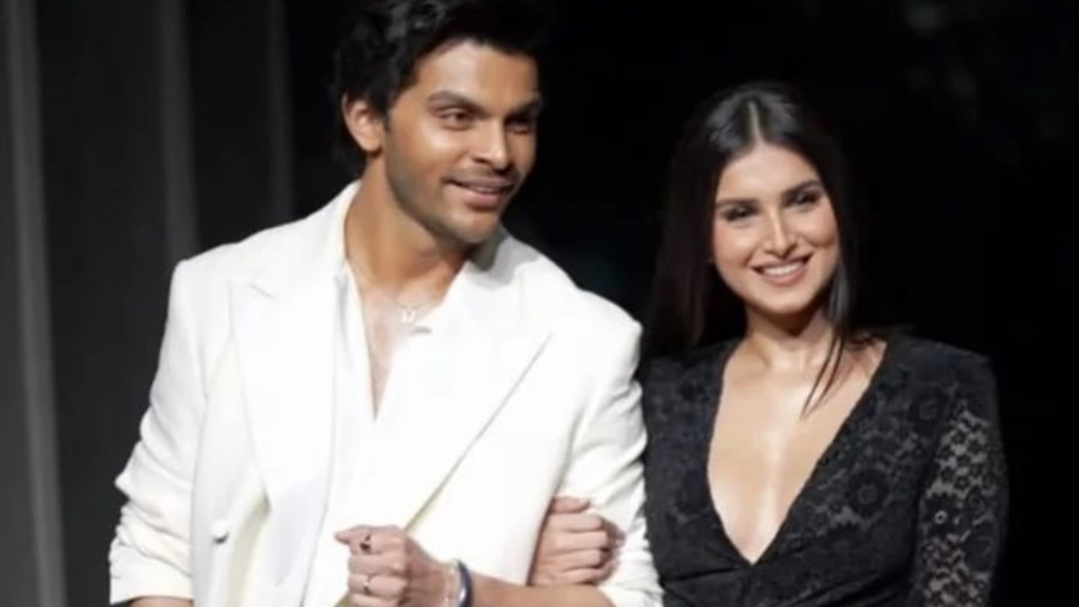 Tara Sutaria and Veer Pahariya ramp walk