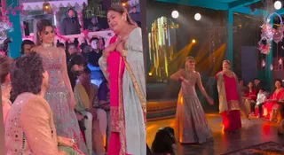 Kriti Sanon Dazzles In A Mirror-Work Lehenga With Shell Tassels At Sister’s Sangeet; Check Its Price