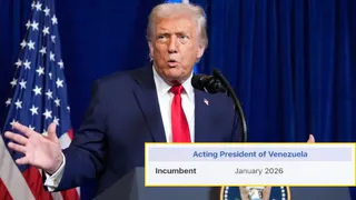 Trump Adds New Title On Truth Social, Calls Himself 'Acting President of Venezuela' After Maduro's Capture
