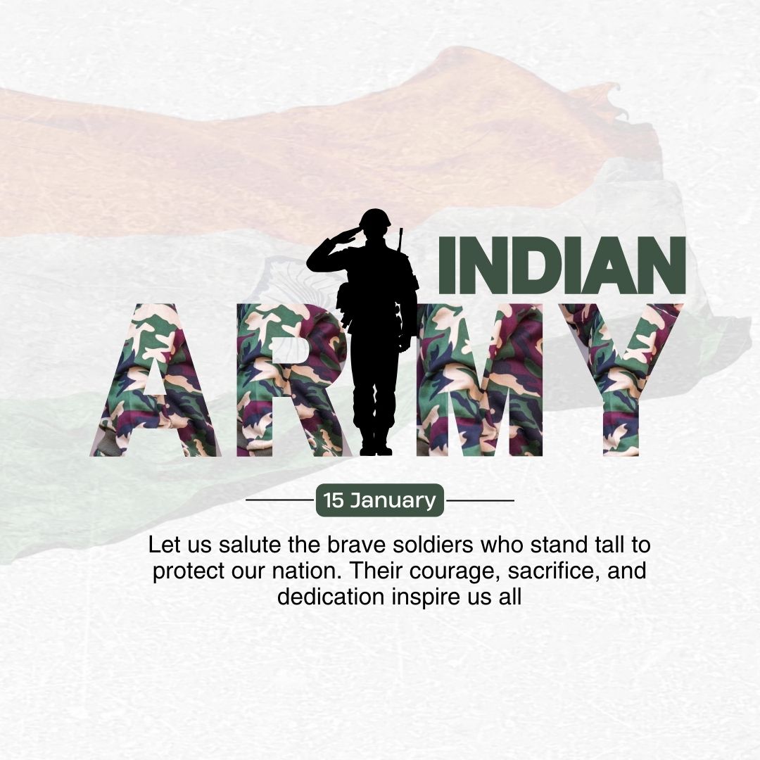Indian Army Day Instagram Caption