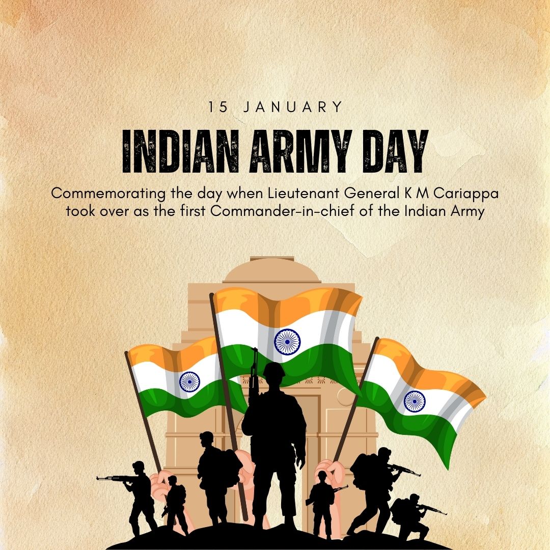 Indian Army Day WhatsApp Caption