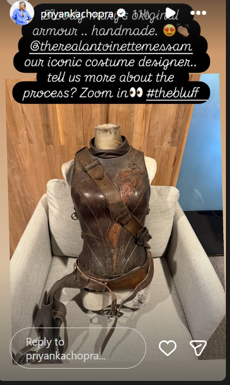 Priyanka Chopra The bluff armor 