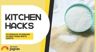 Try These DIY Kitchen Hacks To Remove Stubborn Stains From White Shirt In Just Minutes