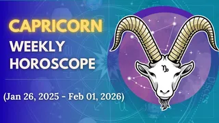 Weekly Horoscope Capricorn (January 26 - February 1): Career Growth And New Opportunities On Cards