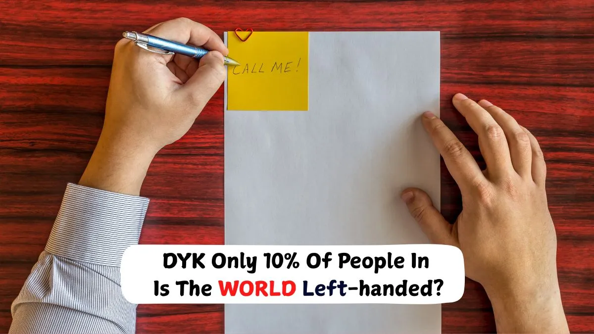 Left Hand Only Did You Know Only 10% Of People In The World Are Left-Handed? Cause And ...