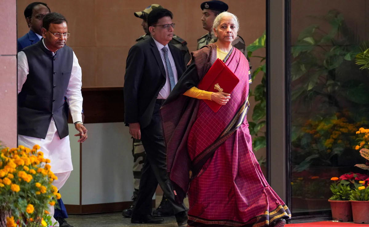 Nirmala Sitharaman Saree 2026