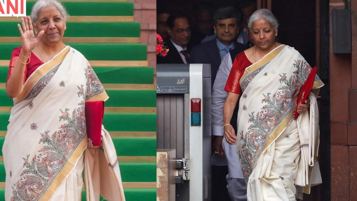 nirmala sitharaman budget sarees for each year (1)