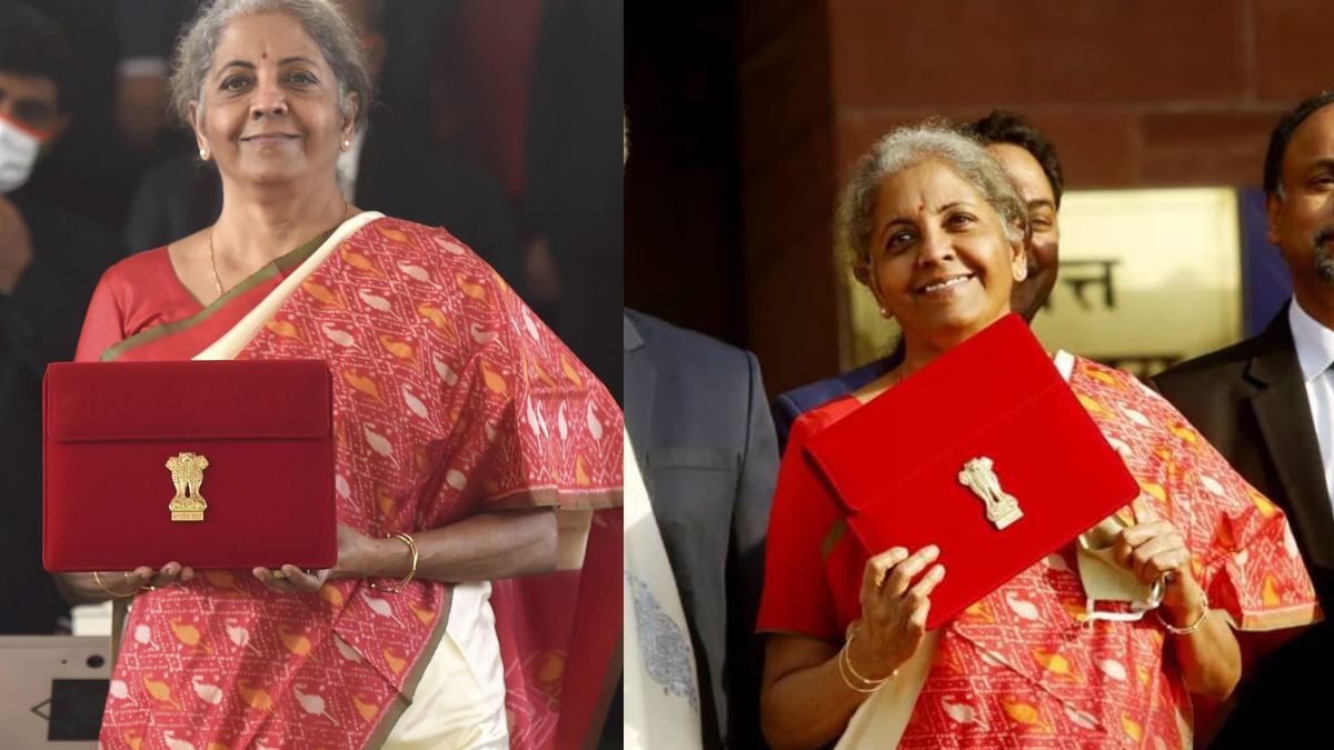 nirmala sitharaman budget sarees for each year (5)