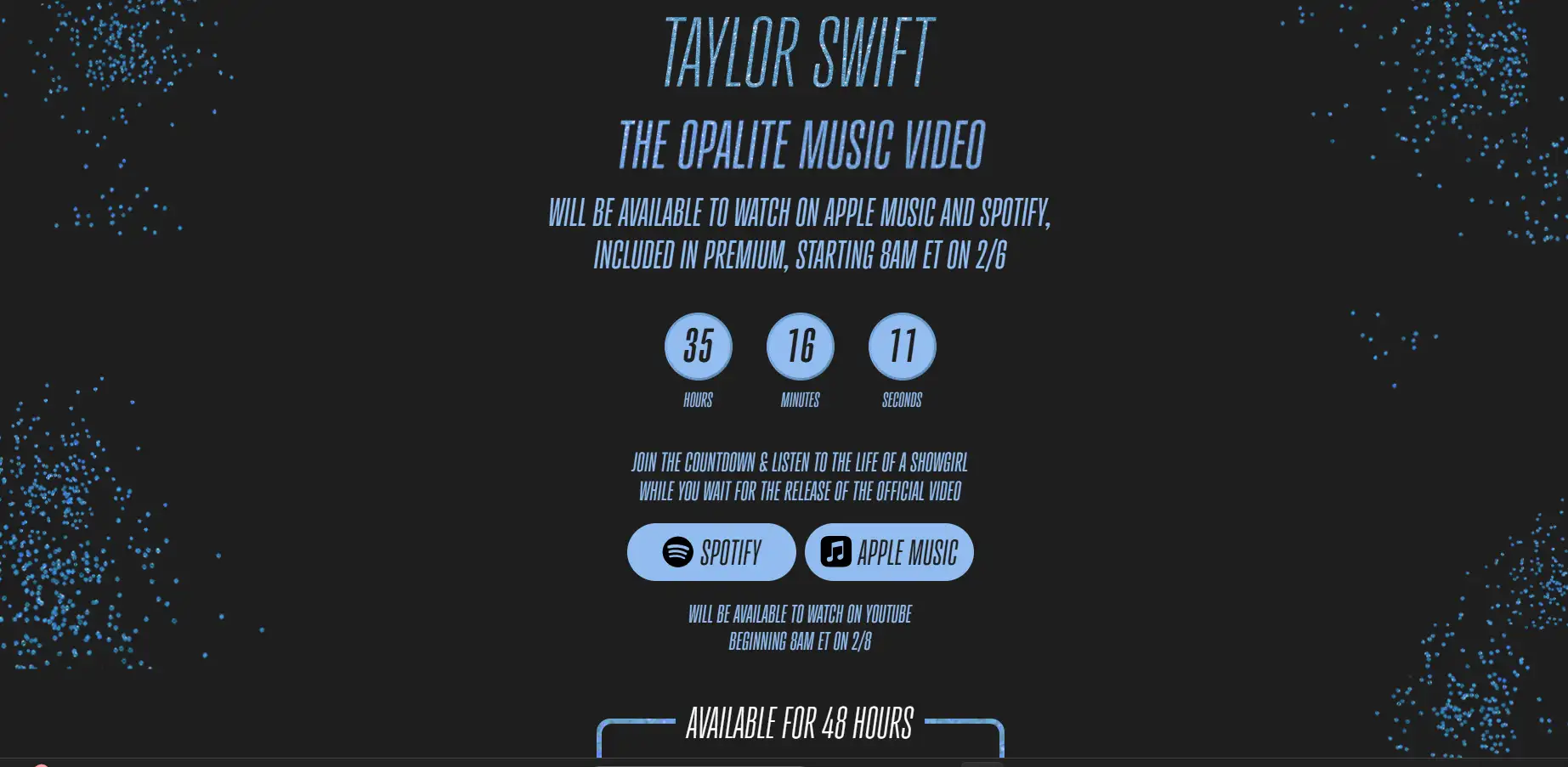 Taylor Swift Opalite