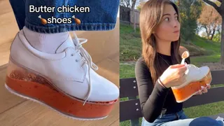 Butter Chicken Inside Shoes? Wild Food Experiment Has Internet Staring, Laughing And Losing It