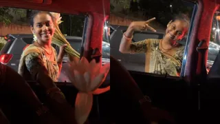 Mumbai Woman’s Heartwarming Conversation With Roadside Flower Girl Wins Hearts Online
