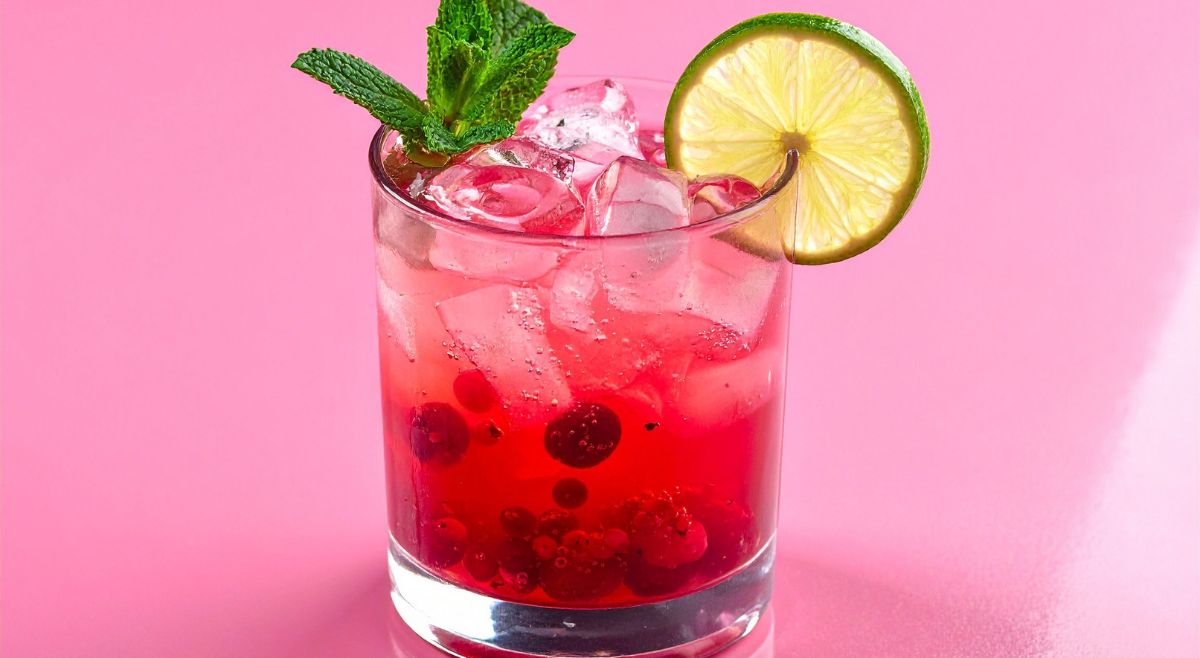 rose mocktail