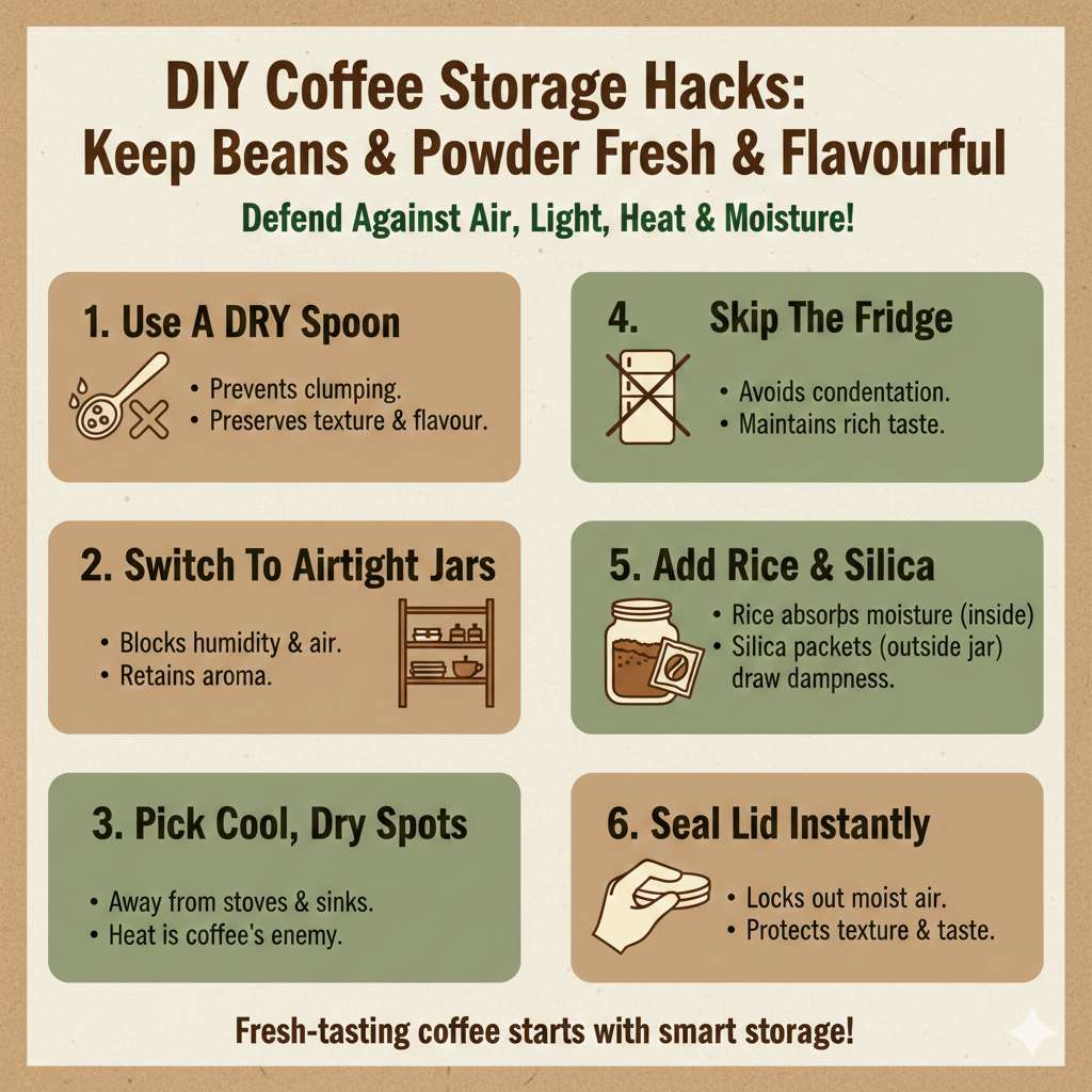 DIY Coffee Storage Hacks