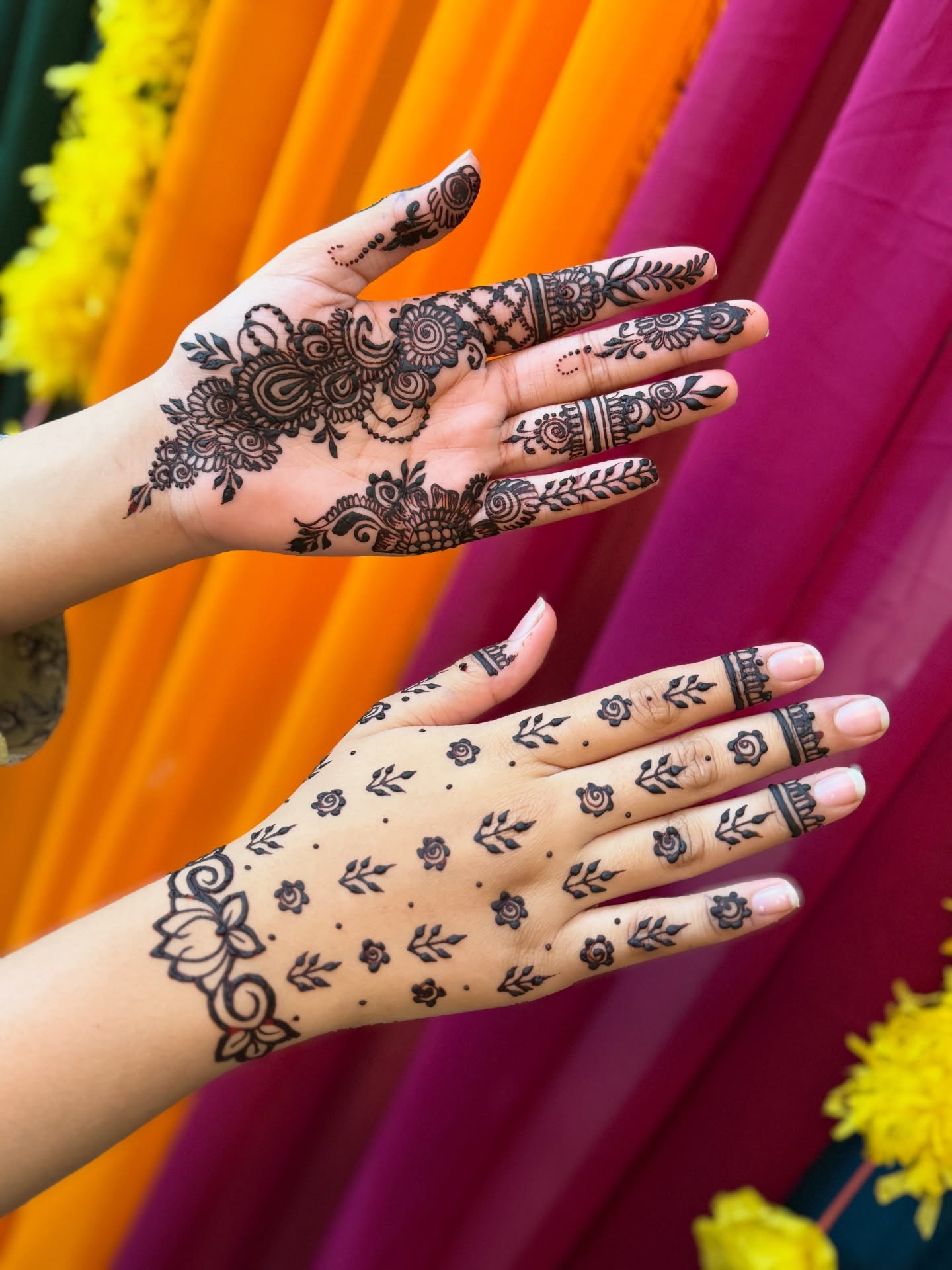 Floral Mehndi Design