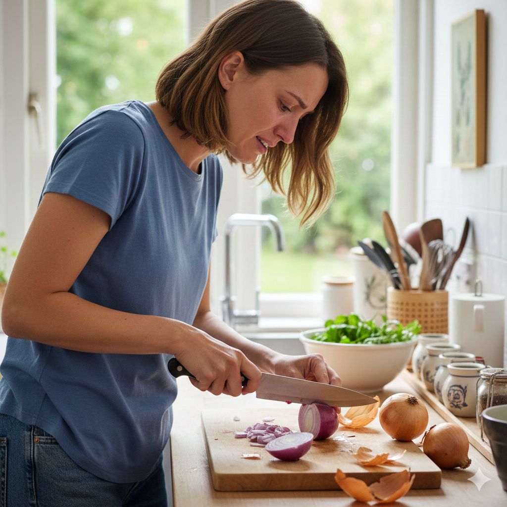 Onion Cutting Tips To Prevent Tears
