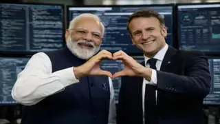 'When Friends Connect': French President Macron Shares AI-Generated Image With PM Modi