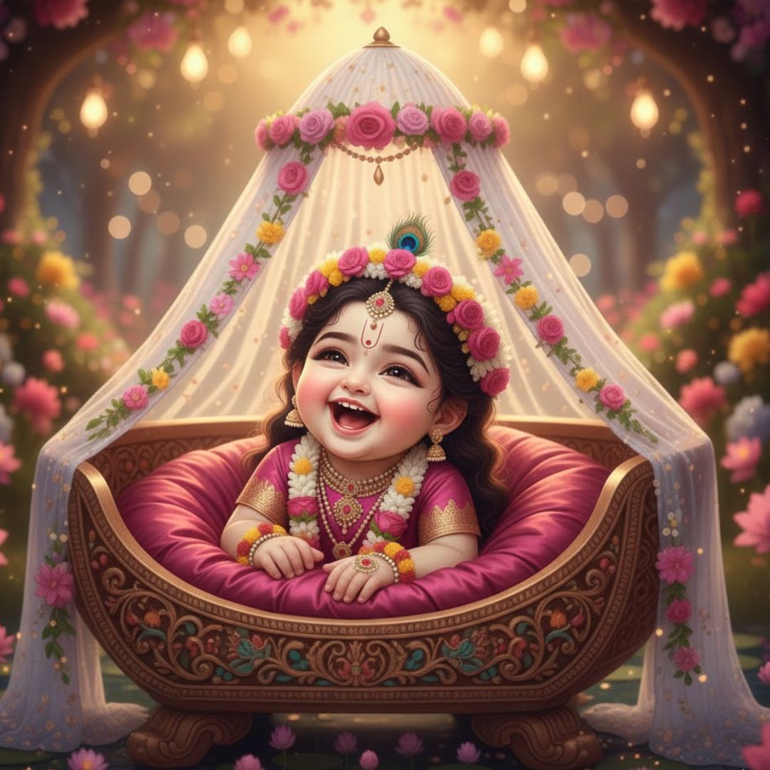 80+ Unique Baby Girl Names Inspired By Radha Rani With Their Meanings