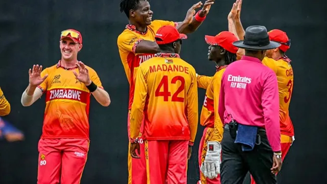 icc-t20-world-cup-2026-zimbabwe-beat-sri-lanka-brian-bennett-sikandar-raza-muzarabani-sl-vs-zim-match-result-premadasa-stadium