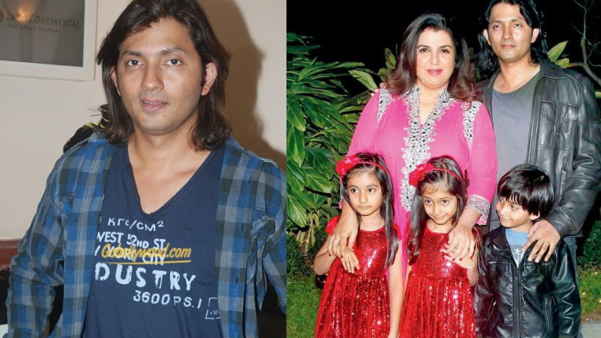farah khan with husband and kids