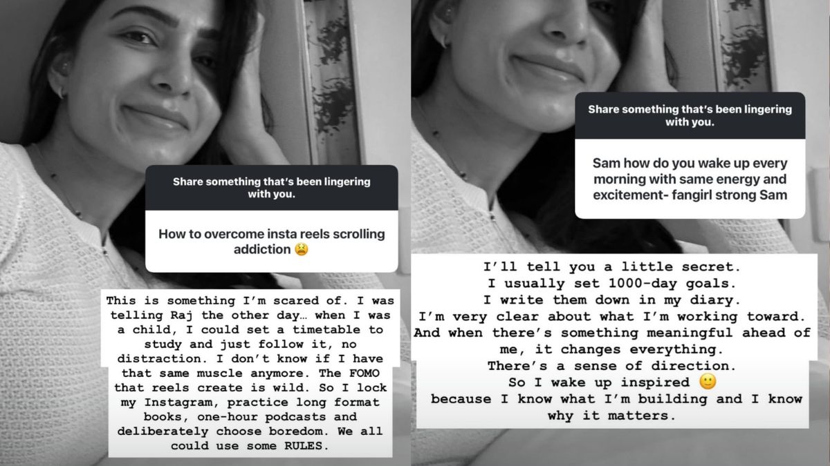 samantha ruth prabhu instagram qna session