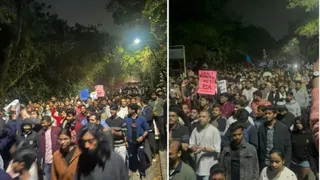 Midnight Clashes Rock JNU As ABVP, Left Groups Face Off Over VC’s Alleged Casteist Remarks; Students Injured