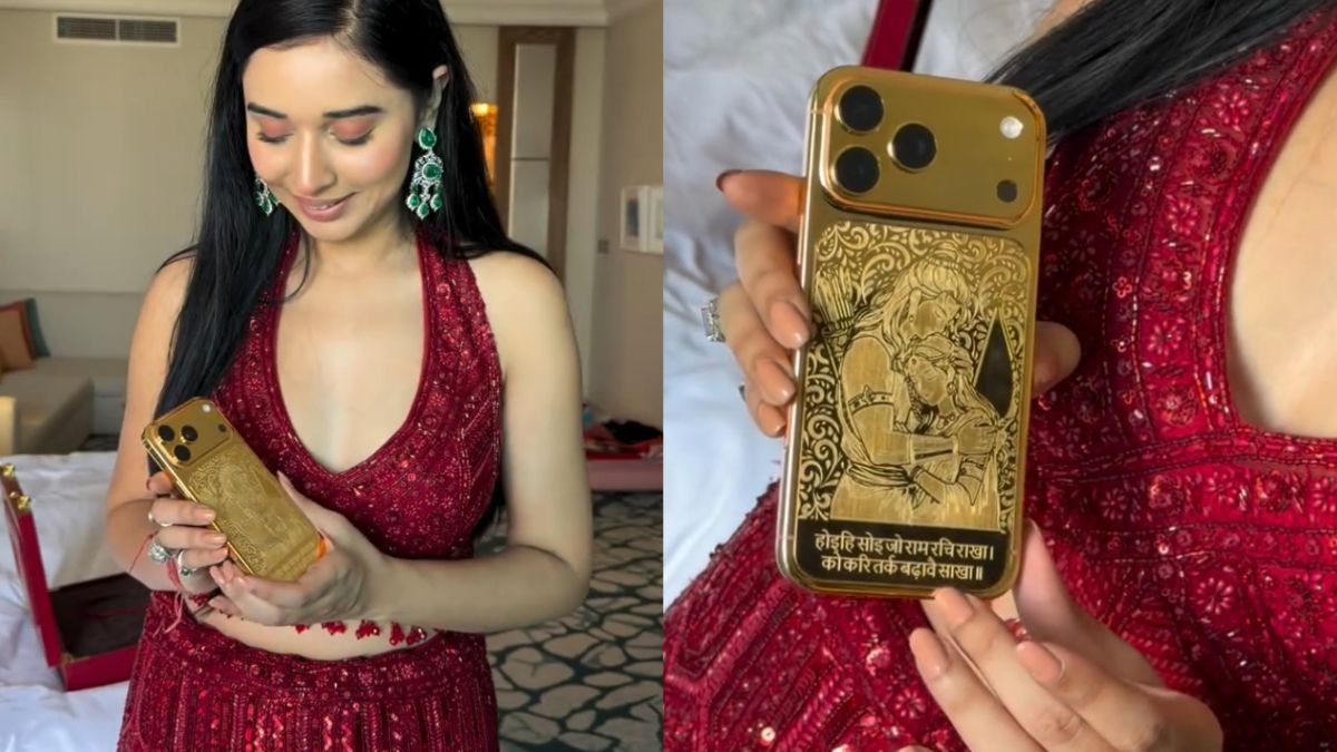 tanya mittal gold plated iphone