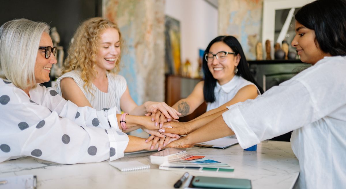 women supporting women