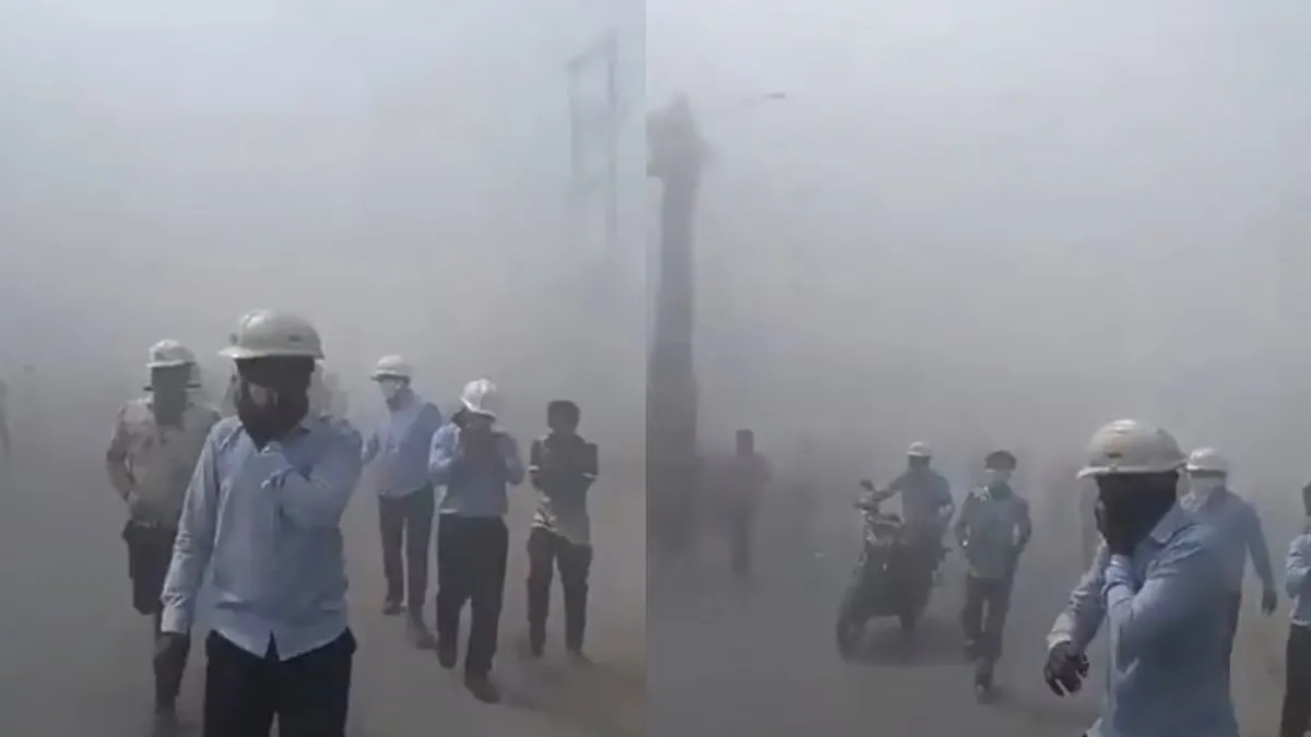 Palghar Gas Leak Toxic Oleum Leak From Factory Causes Panic Within 5