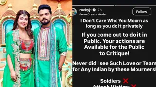‘I Don't Care Who You Mourn’: Hina Khan’s Husband Rocky Jaiswal Slams People Mourning Over Iran Supreme Leader’s Death