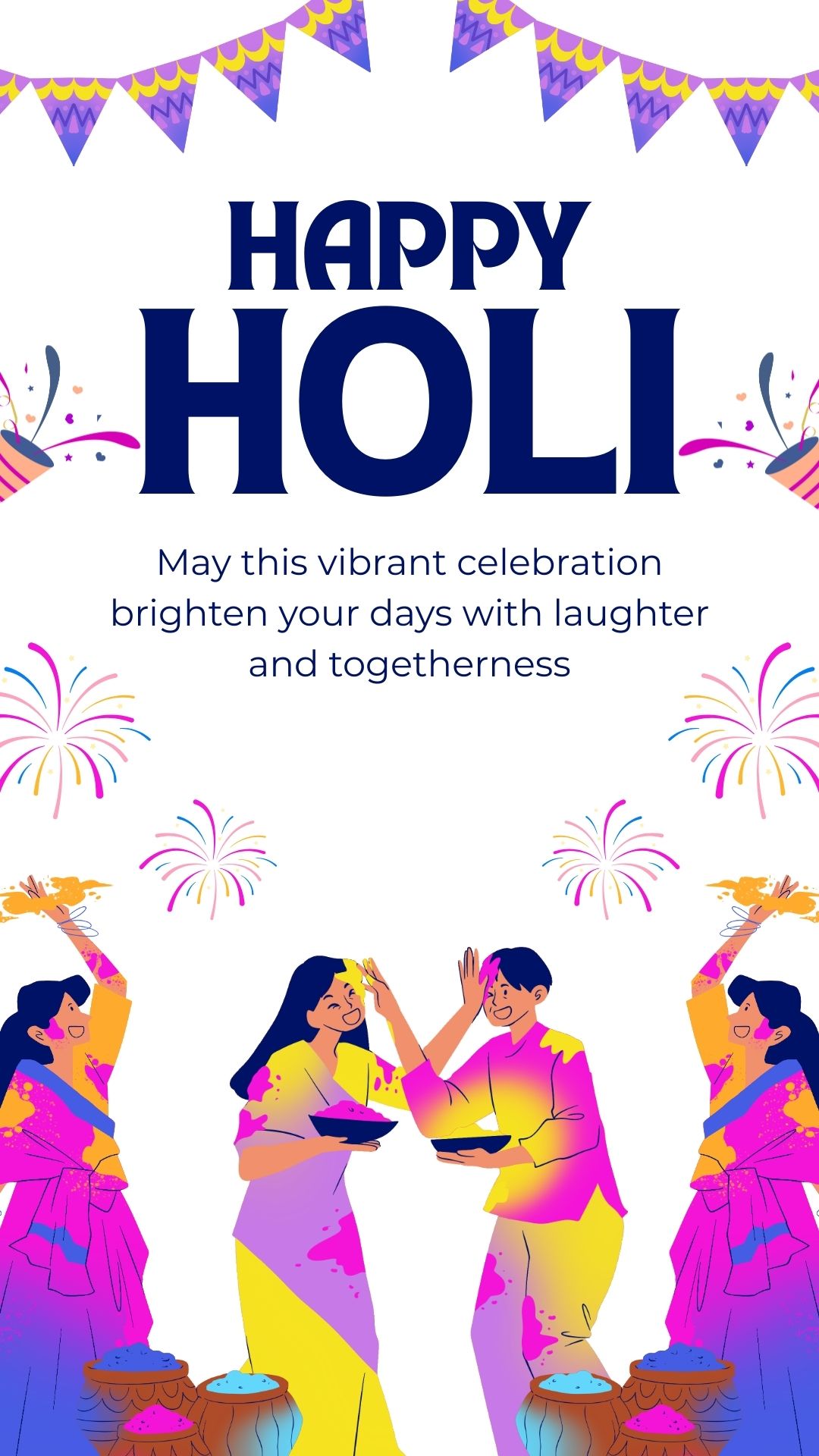 Holi greetings and messages