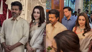 Thalapathy Vijay And Trisha Krishnan Attend Wedding Reception In Chennai Amid Former's Divorce Turmoil