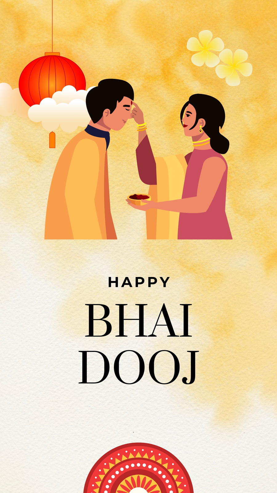 Happy bhai dooj status message