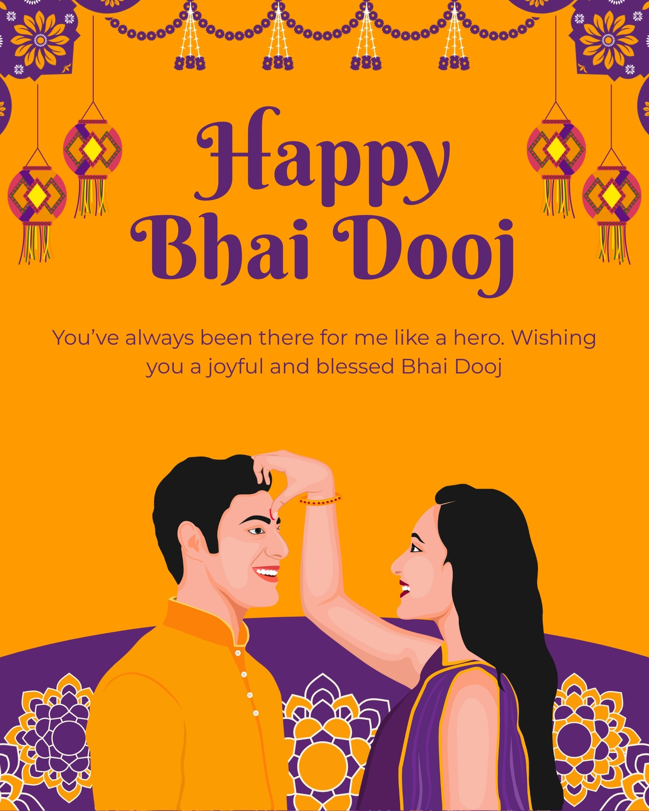 Happy holi bhai dooj HD images